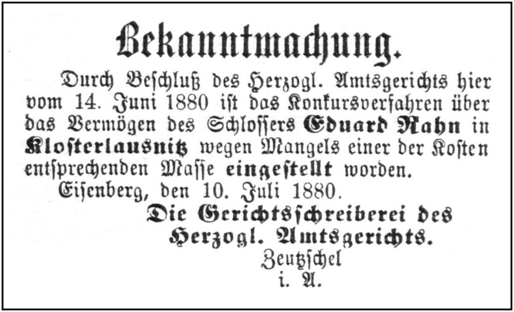 1880-07-10 Kl Konkurs Rahn